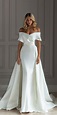 Silk Wedding Dresses For Elegant and Refined Bride | Glamourous wedding ...