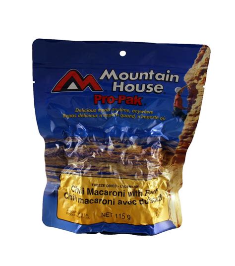 Mountain House Pro Pak Chili Mac With Beef Vacuum Sealed Freeze Dr