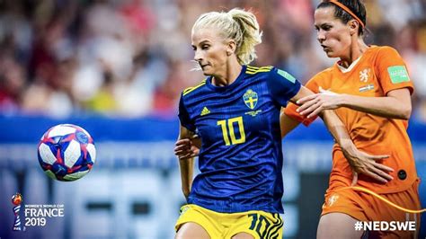 Sofia Jakobsson 10 Of Sweden Battles Merel Van Dongen 4 Of The Netherlands During Semifinal