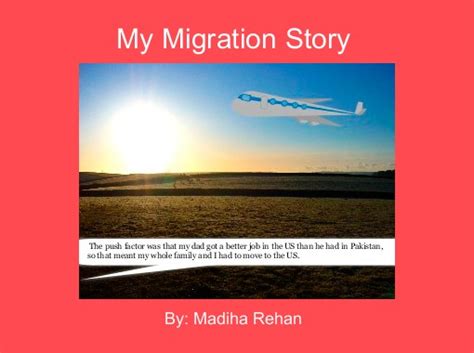 My Migration Story Free Books And Childrens Stories Online Storyjumper