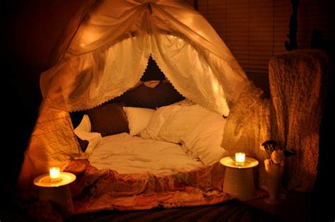 Cozy Romantic Tent Decorar Dormitorios Habitaciones Secretas