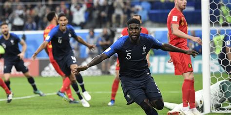Qualification coupe du monde : Coupe du monde : revivez la qualification de la France pour la finale, face à la Belgique (1-0)