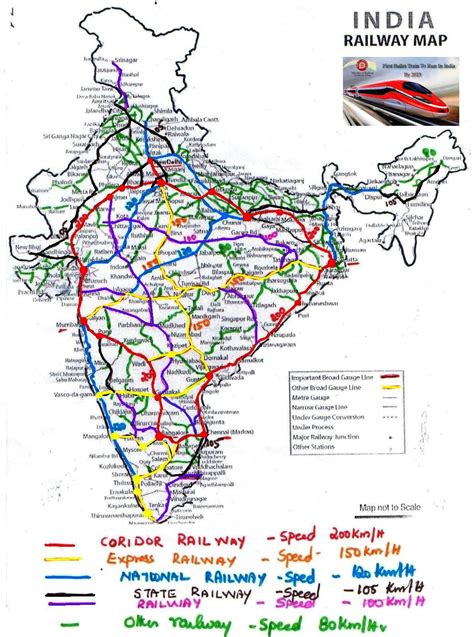 Navigation Map Of India Railway