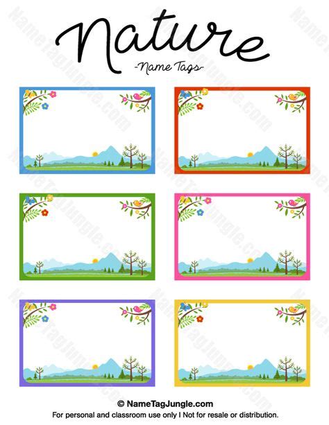Pin By Rona Williams On Shabby Sheek Name Tag Templates Cubby Name