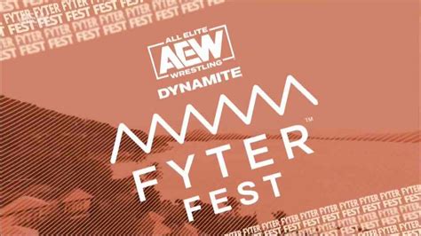 Onsite Report Aew Dynamite Fyter Fest Including Rampage And Dark