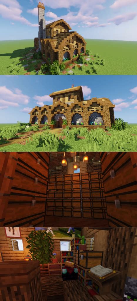 Advanced Storage House By Themythicalsausage Minecraft Houses