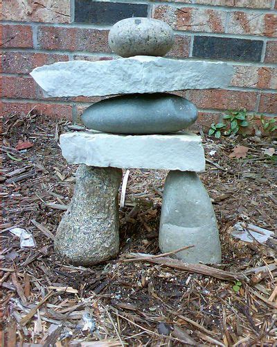 Inukshuk Inukshuk Landscaping With Rocks Japan Garden