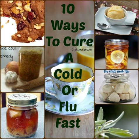 10 Diy Ways To Cure A Cold Or Flu Fast Bath And Body