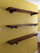 Diy Gas Pipe Shelves Pictures