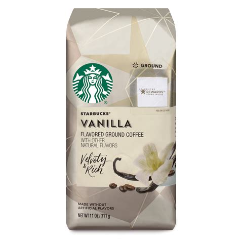 Starbucks Flavored Ground Coffee — Vanilla — No Artificial Flavors — 1