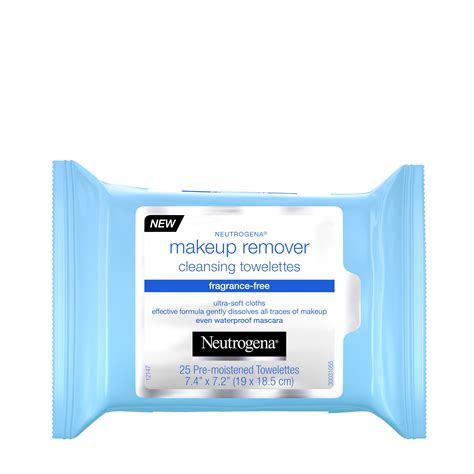 Neutrogena Fragrance Free Cleansing Makeup Remover Face Wipes Ct Walmart Com Walmart Com