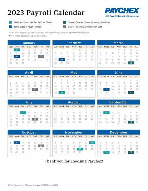 20232024 Payroll Calendar How Many Pay Periods Are There Paychex