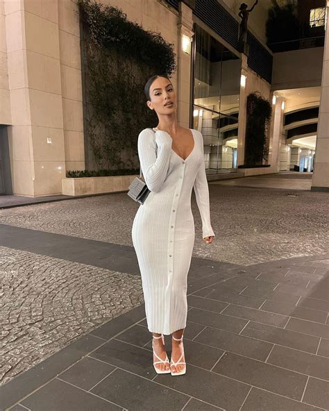Christina Sikaliass Instagram Profile Post 1 Or 2 🤍 Wearing Meshki