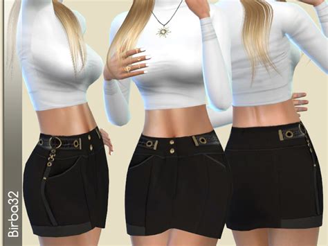 The Sims Resource Bukles Skirt By Birba32 Sims 4 Downloads