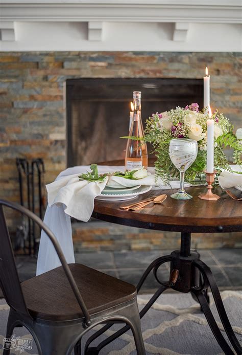 How To Create A Romantic Table For 2 On A Budget The Diy Mommy