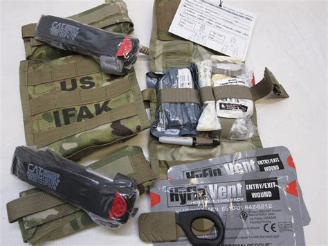 Army Ocp Scorpion Improved Soldiers First Aid Kit Ifak Ii W Medical