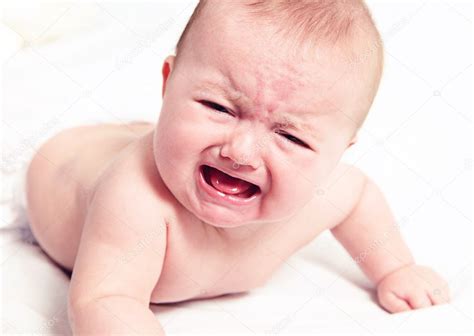 Little Baby Girl Crying — Stock Photo © Melking 8526584