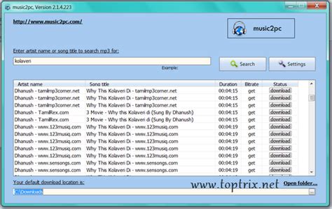 The best youtube mp3 downloader with the highest quality. Download MP3 Song Free Without Searching Websites | TopTrix