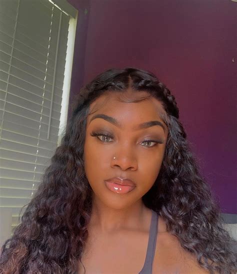 🦋тαναиια🦋 On Instagram 💜💜💜💜 Baddie Hairstyles Curly Hair Styles