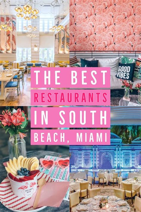The Best Restaurants You Need To Try In South Beach Miami Categorized