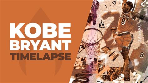 Photoshop Kobe Bryant Tribute Design Timelapse Youtube