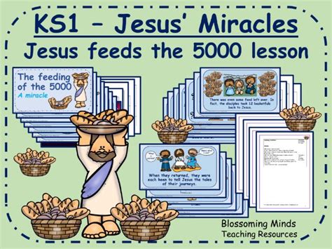 Jesus Miracles 3 Lesson Re Unit Ks1 Teaching Resources
