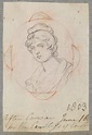 NPG D17326; Possibly Charlotte Maria FitzRoy (née Waldegrave), Duchess ...