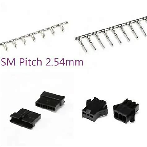 Pitch Mm Sm Male Female Crimping Copper Pin Housing Connector