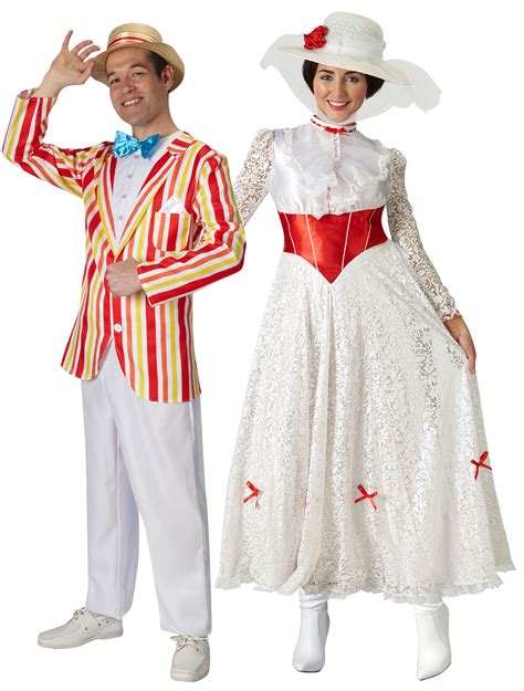Mary Poppins Or Bert Jolly Holiday Fancy Dress Disney Movie Adults