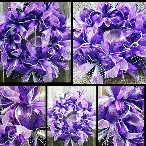 Lewis County Relay For Lifes Silent Auction Wreath Donation Purple