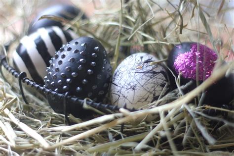 goth easter eggs | Diy easter decorations, Easter eggs, Easter egg decorating