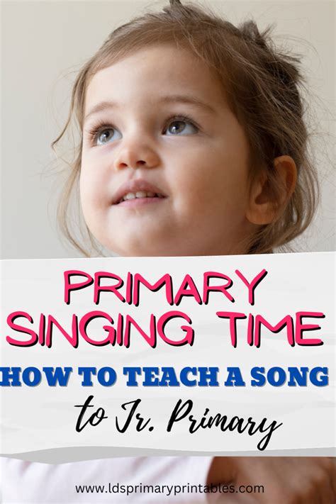 How To Teach A Primary Song Ten Tips For Teaching Junior Primary