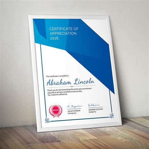 Modern Multipurpose Certificate Gd019 On Behance