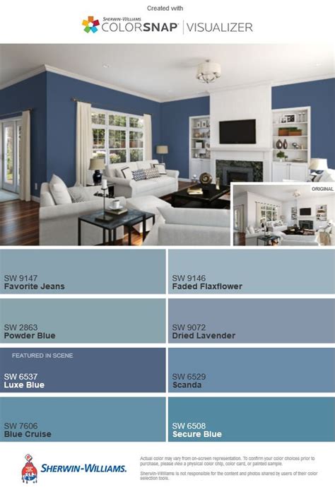 Finding The Perfect Shade Of Warm Blue Paint Colors Sherwin Williams To