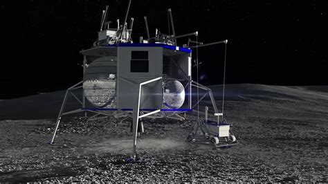Blue Origins Lunar Lander A Photo Tour Science Una