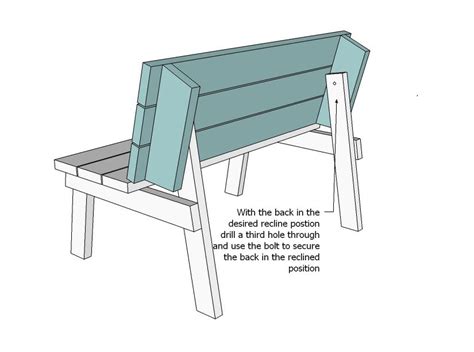 Picnic Table That Converts To Benches Picnic Table Plans Build A