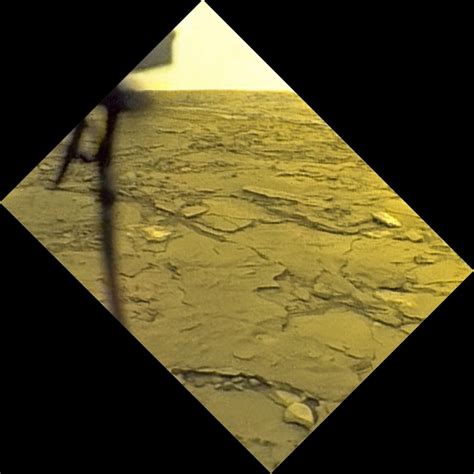 Venera View Of The Surface Of Venus The Planetary Society