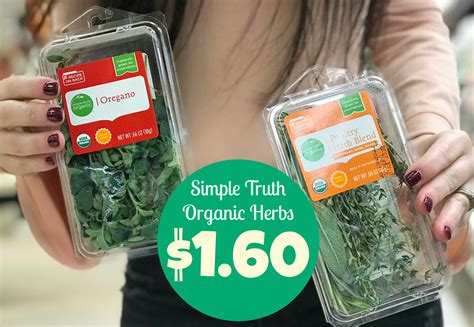 We did not find results for: Simple Truth Organic Herbs ONLY $1.60 at Kroger! - Kroger ...