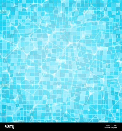 Vector Swimming Pool Ripple Water Texture Background Stock Vector Image And Art Alamy