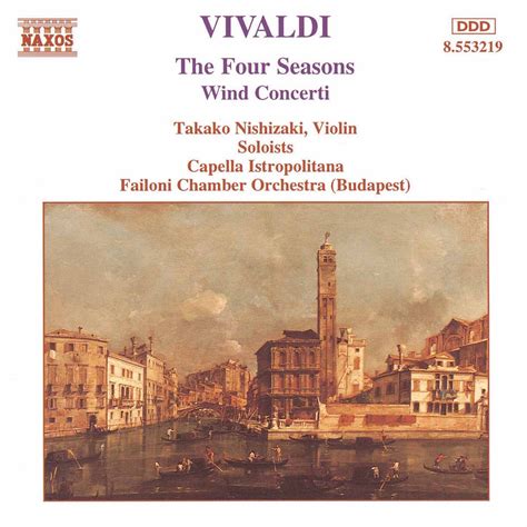 Vivaldi 4 Seasons The Wind Concertos Classical Naxos