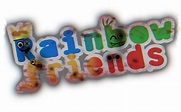 I made a rainbow friends logo to use when you are talking about the ...