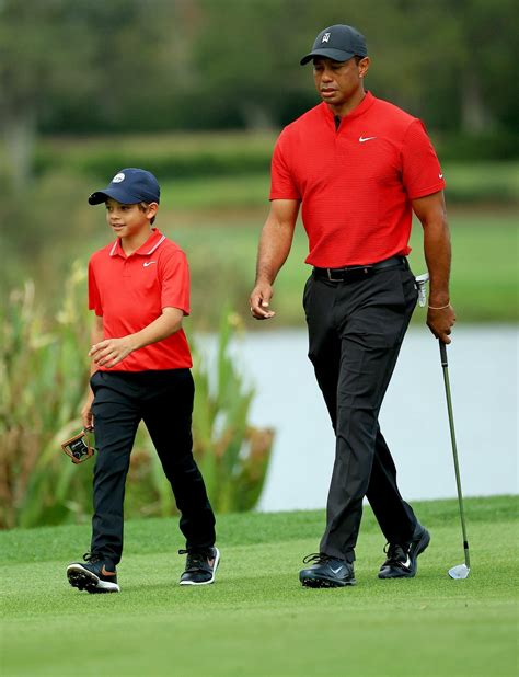 Like Father Like Son Photos Of Tiger Woods His Son Charlie