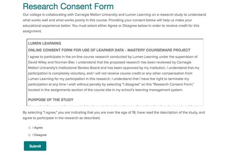 Research Consent And Communication Preferences Form