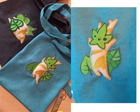 Handmade Korok Shopper Bag Inspired By Botw Etsy