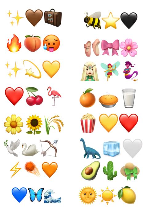 Cute Emoji Combinations For Instagram Captions