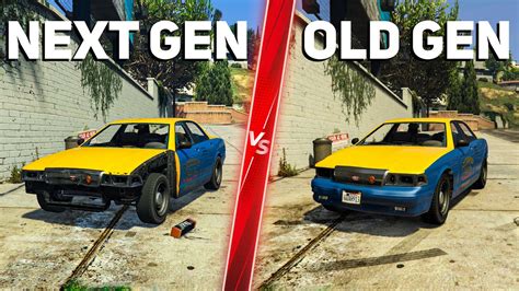 Gta 5 Remastered Next Gen Vs Old Gen Direct Comparison Attention To