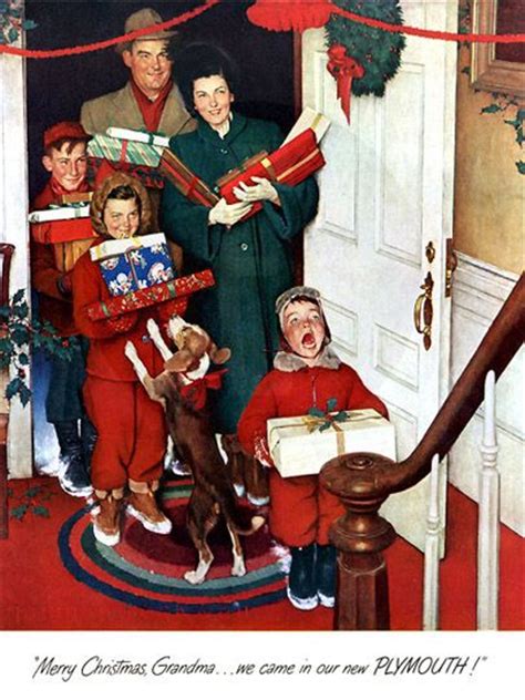 Its A Norman Rockwell Christmas Norman Rockwell Paintings Norman