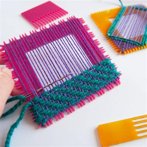 Perfectcouple Weaving Loom Kit Pin Loom Frame Loom Set Etsy In 2021