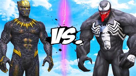 Venom Vs Killmonger Black Panther Villain Battle Youtube