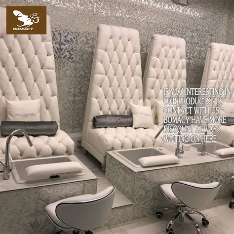Luxury Nail Salon Chairs Pedicure Chairs Design Salon Equipment Spa
